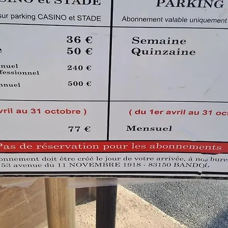 T3 Bandol- 20m & Commerces Appartamento